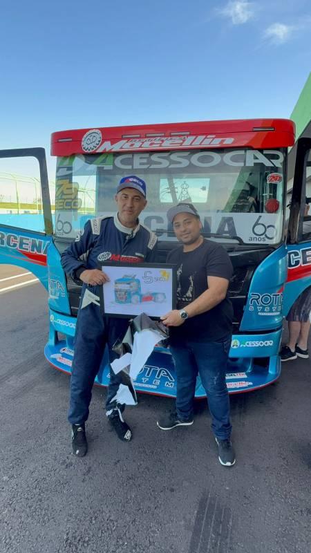 Após acidente espetacular, Seco confirma presença na Fórmula Truck em Guaporé