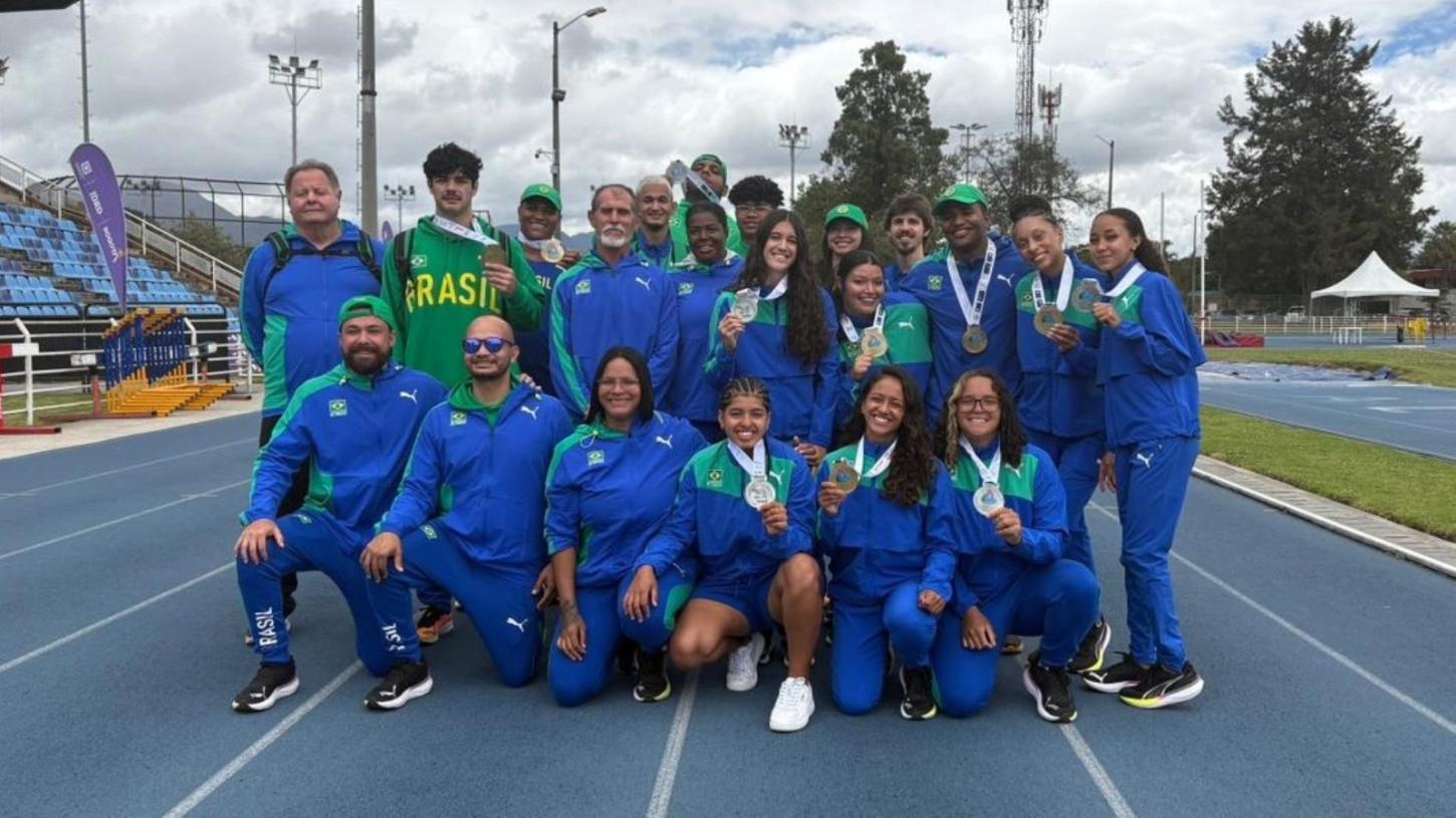 Atleta de São Bernardo conquista ouro no Pan-Americano Sub-20 de Atletismo