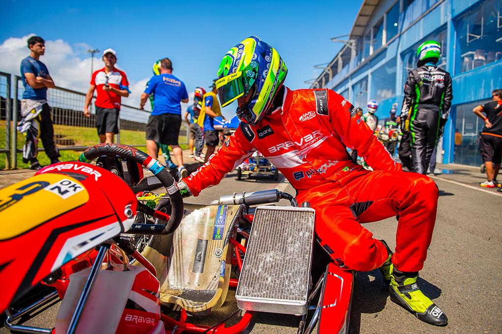 Firás Fahs vai ao pódio no Open do Brasileiro de Kart