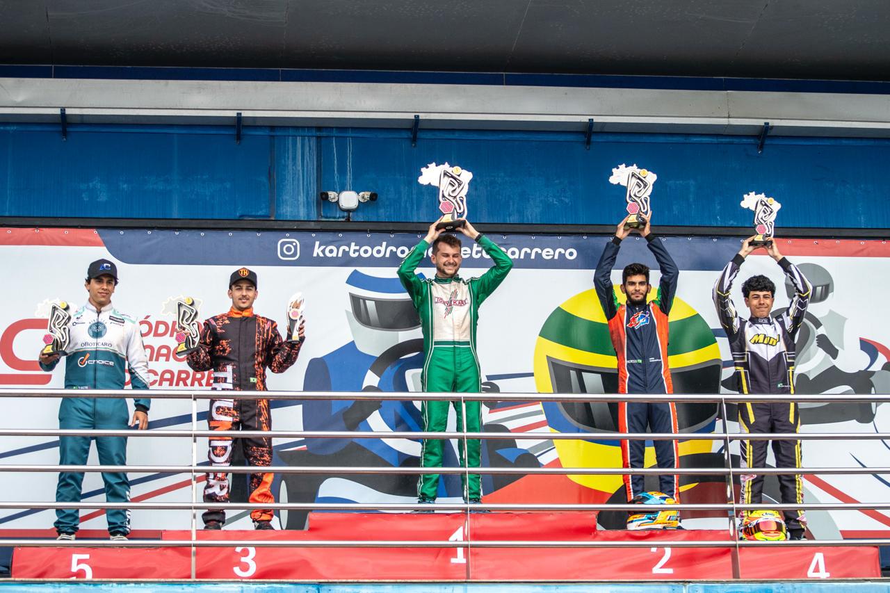 João Alécio conclui preparação para o Brasileiro de Kart com pódio no Open em SC
