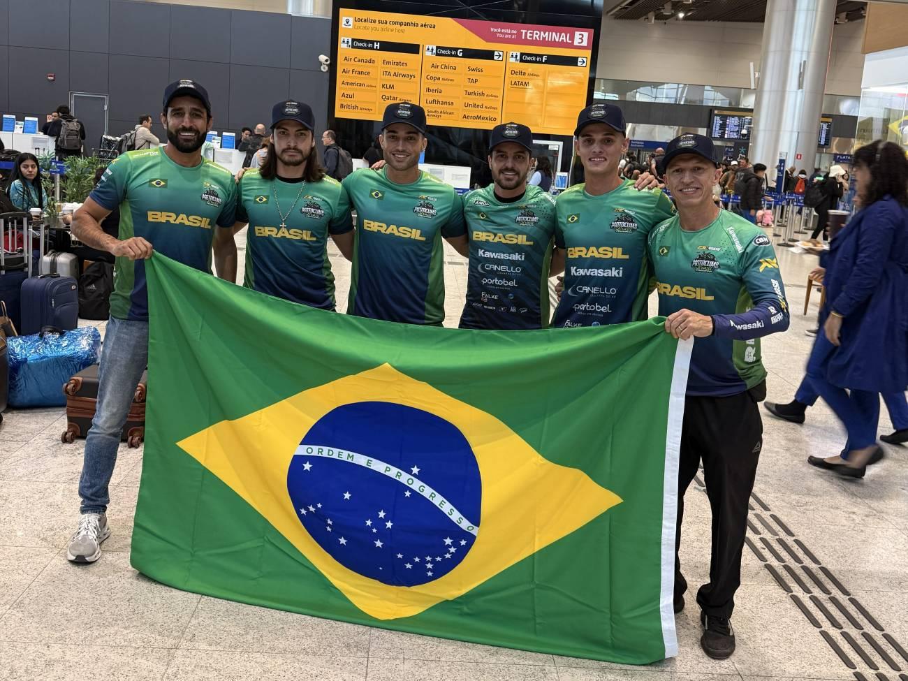 Kawasaki acelera com Caio Lopes no MotoClimb Brasil Expedition rumo aos Estados Unidos nos dias 25 e 26 de outubro