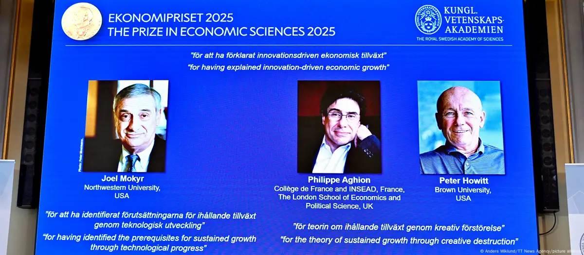 Nobel de Economia premia estudo sobre inovação e crescimento