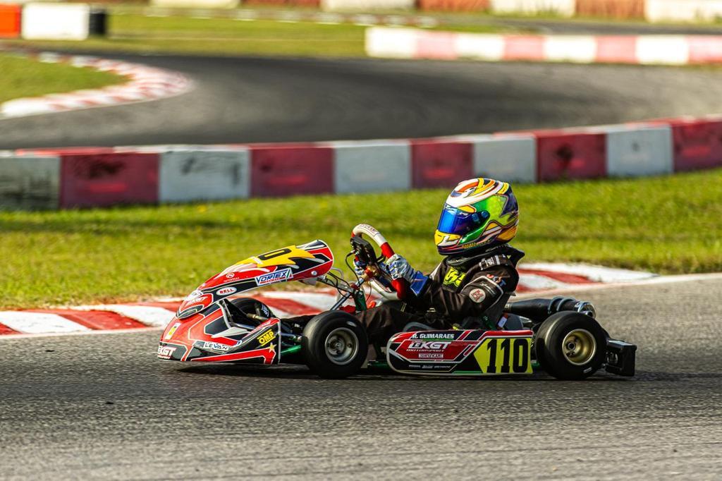 Rafael Guimarães mostra competitividade e garante resultados positivos na Rok Super Final na Itália