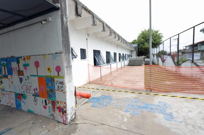 Santo André inicia revitalização da Emeief Arquiteto Estevão de Faria Ribeiro