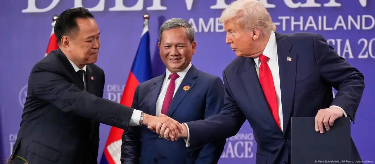 Tailândia e Camboja assinam cessar-fogo mediado por Trump