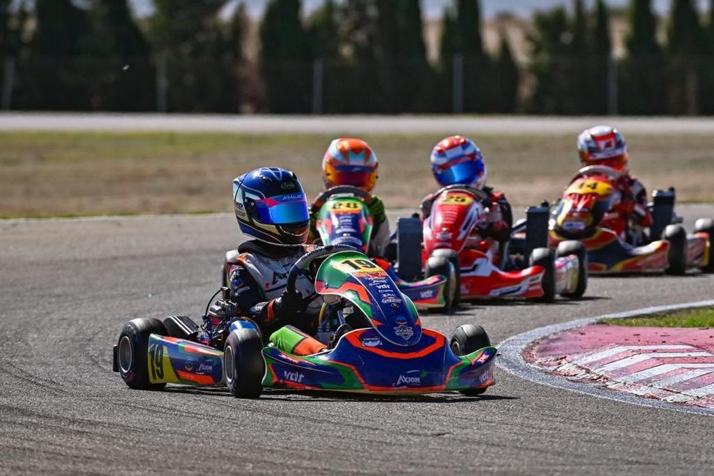 Vicente Capela conquista dois pódios em Zuera e aquece motores para o Mundial IAME