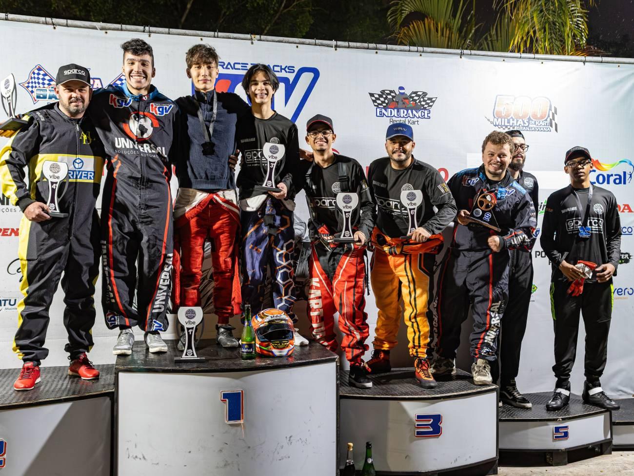 Copa Bandoleros de Kart encerra a temporada com grid cheio no Kartódromo da Granja Viana