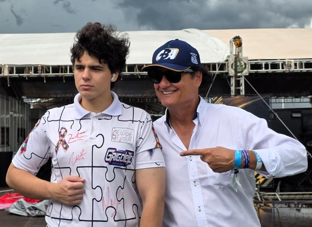 Dimy Kalinowski, primeiro piloto autista do Brasil, vivencia experiência inédita na Stock Car