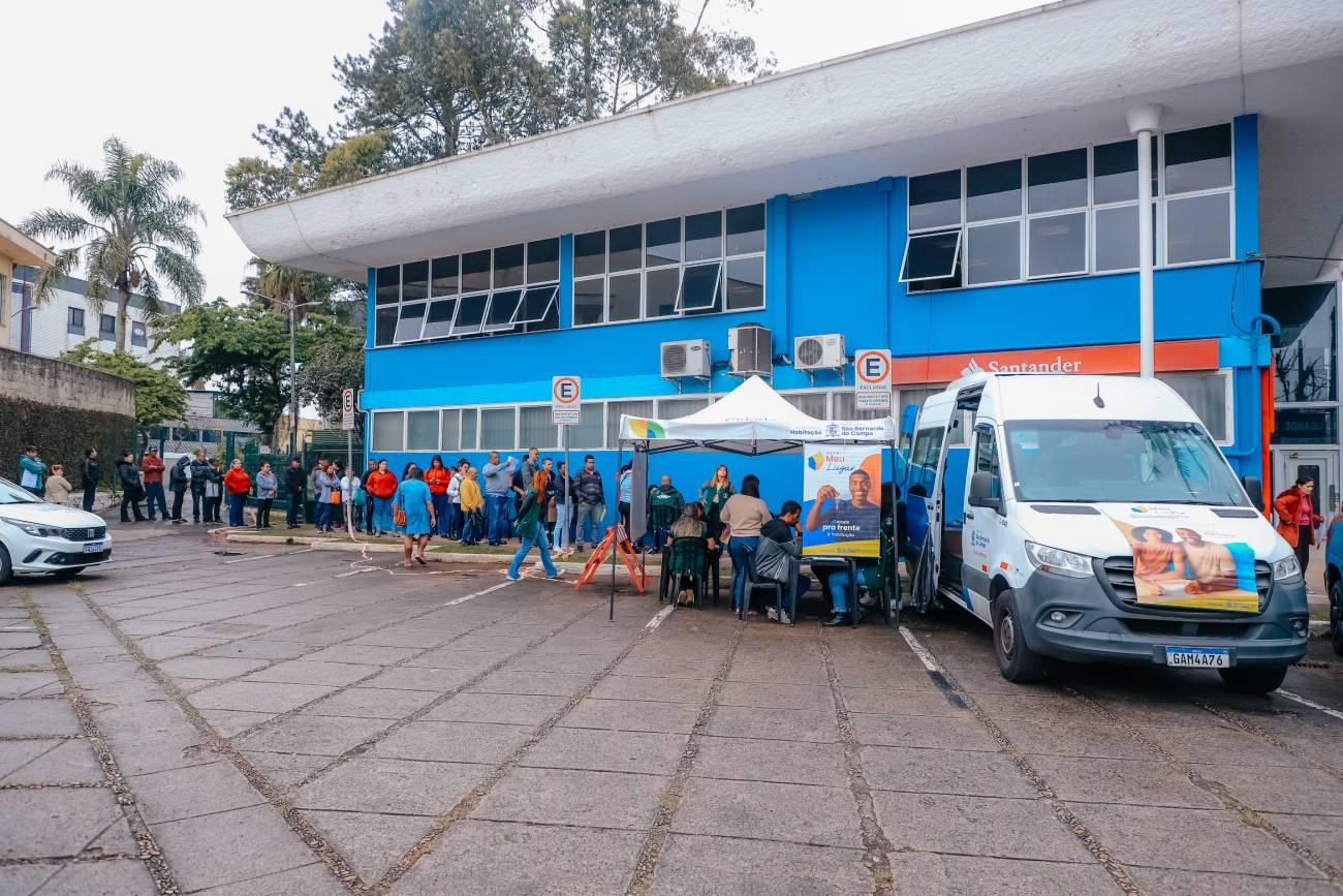 Em 15 edições, Caravana da Regularização Fundiária de São Bernardo supera 800 serviços prestados nos bairros