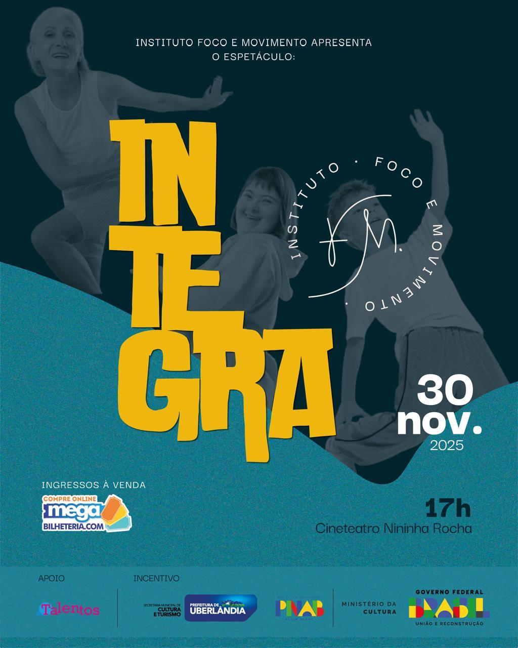 Emoção e Diversidade: Espetáculo “Integra” Apresenta a Força da Dança no Cineteatro Nininha Rocha