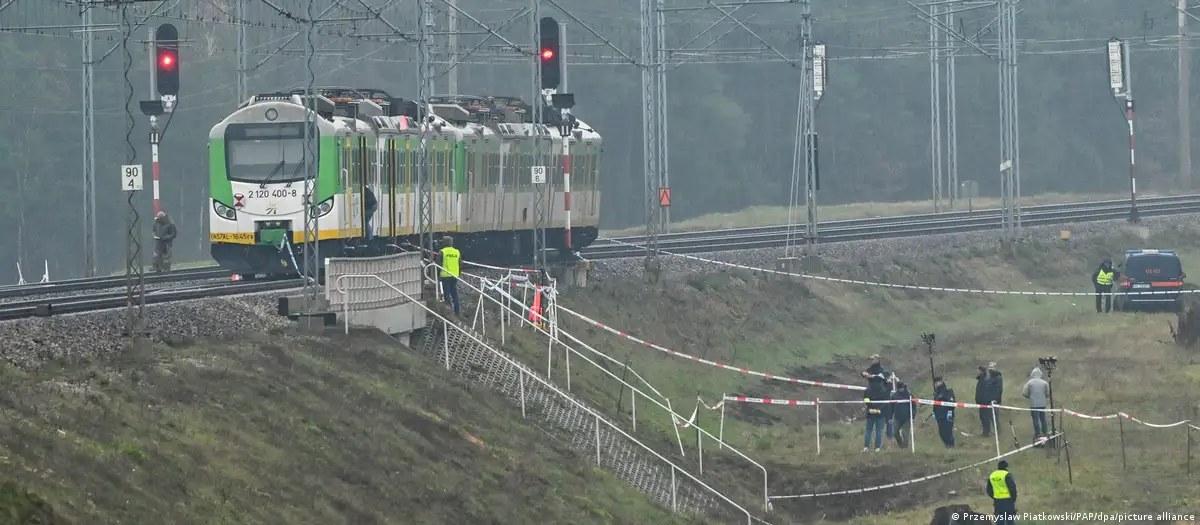 Polônia acusa Rússia por ataque a ferrovia estratégica
