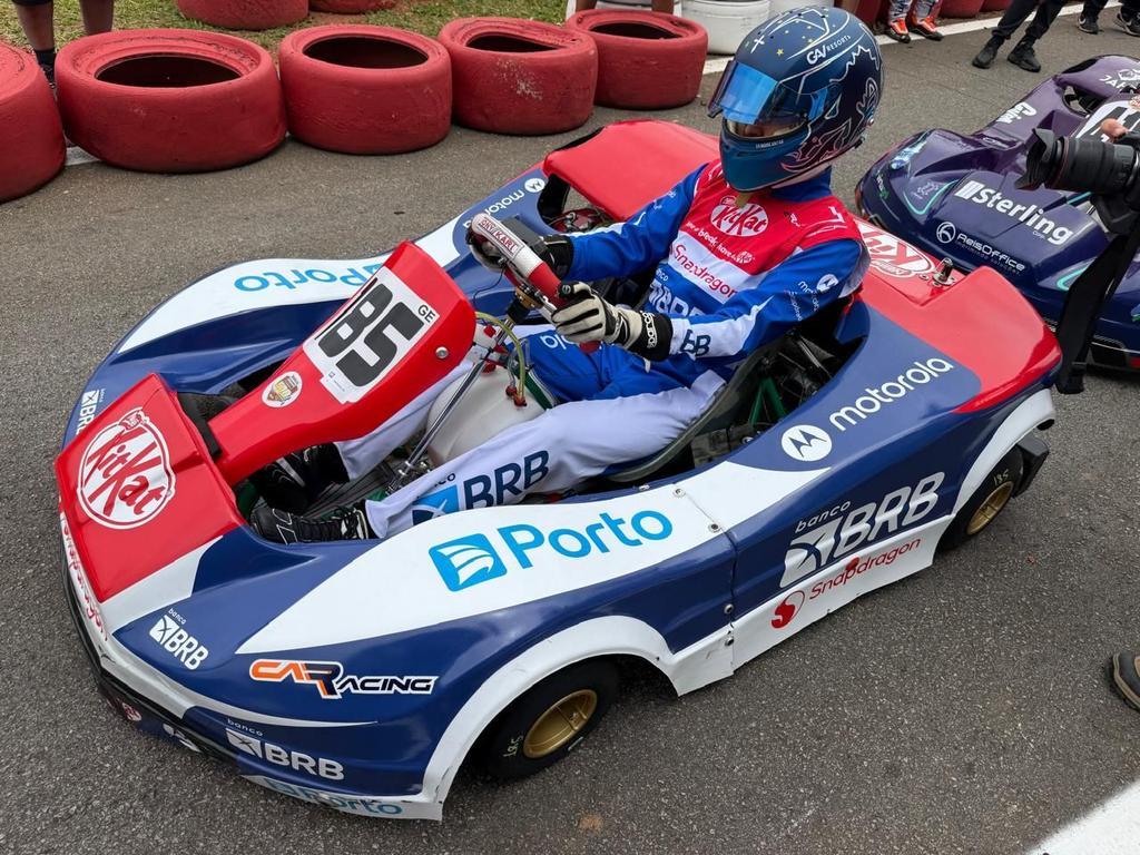 Atual campeão, Felipe Drugovich busca segunda vitória nas 500 Milhas de Kart Granja Viana