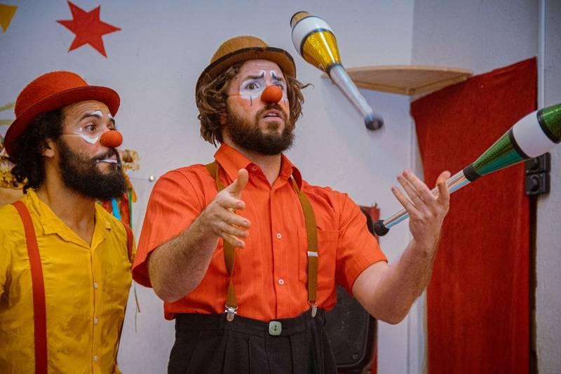 Dia do Palhaço é comemorado em 12 bibliotecas e pontos e bosques de leitura nesta semana