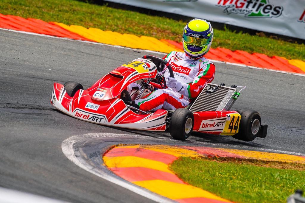 Enzo Faita fechou sua participação no Campeonato Brasileiro de Kart com 7º lugar na Shifter Graduados
