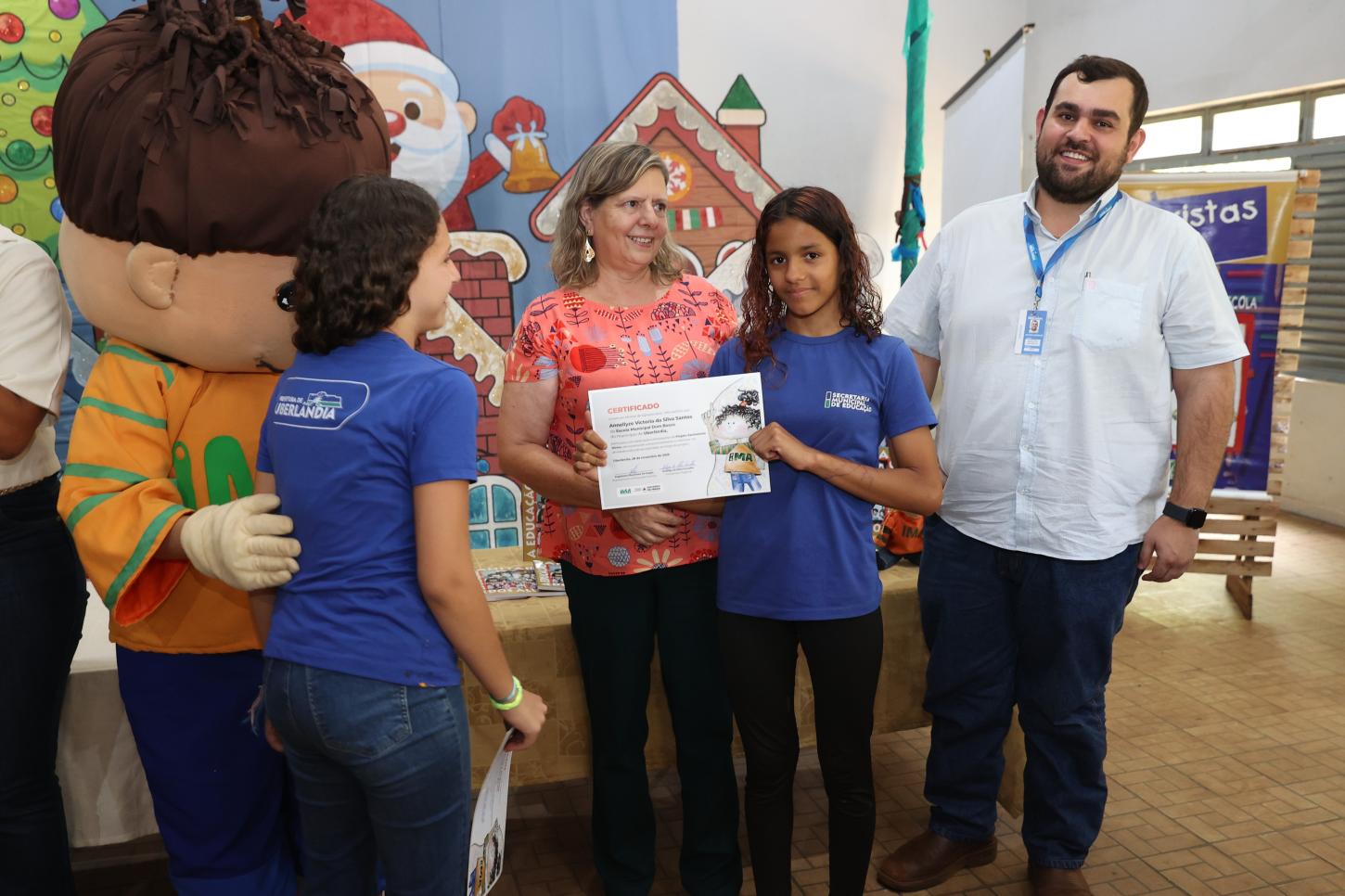 Prefeitura encerra edição 2025 do projeto “Sanitaristas Mirins” com a entrega de certificados a 300 estudantes da Rede Municipal de Ensino