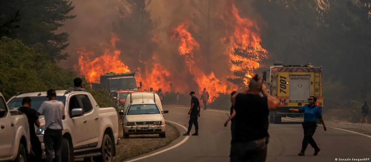 Argentina decreta emergência por incêndios na Patagônia