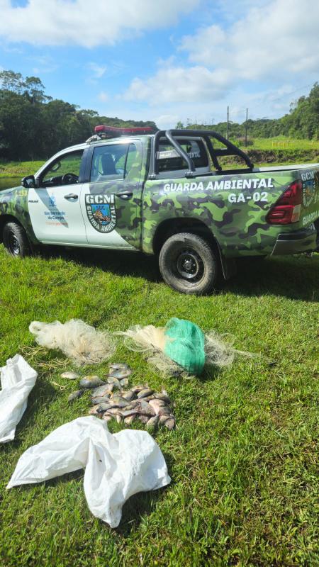 GCM Ambiental aplica R$ 7,2 mil em multa por pesca predatória em São Bernardo