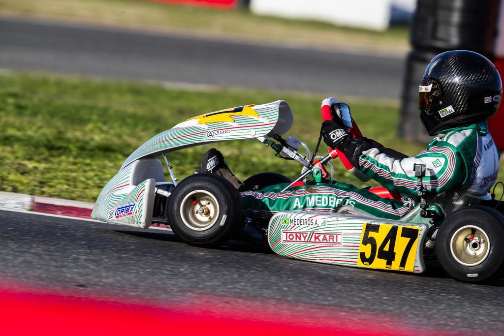 Álvaro Medeiros avança na WSK e confirma evolução na Europa