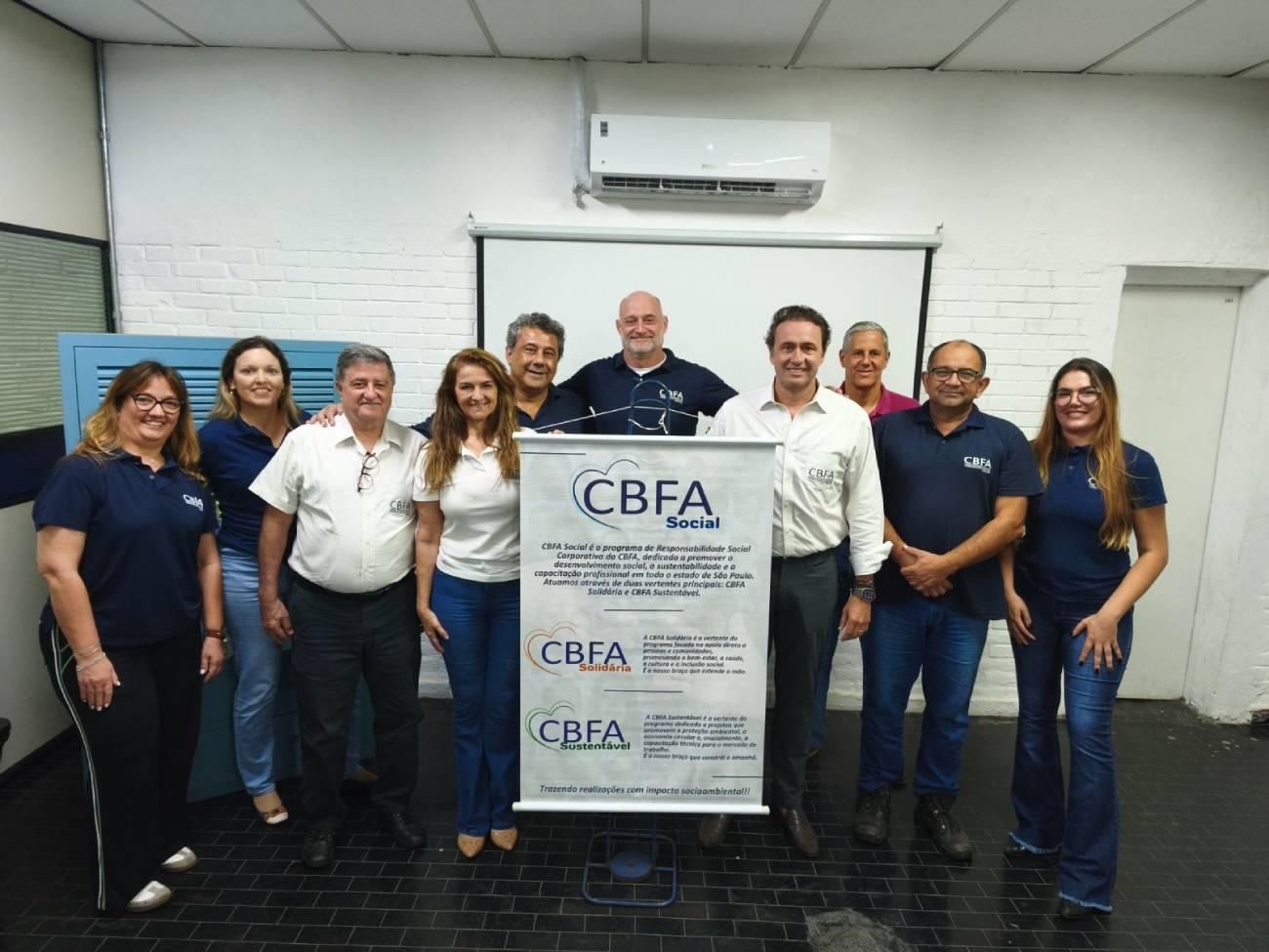 CBFA celebra 16 anos e lança o CBFA Social programa estruturado de responsabilidade social