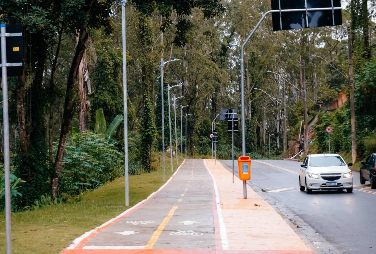 Com caminhada, São Bernardo inaugura obras da 2ª fase de requalificação da Estrada dos Alvarengas