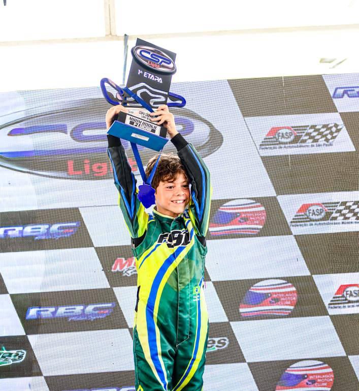 De Atibaia para o topo do pódio: Felipe Saddi brilha na estreia da Copa São Paulo Light