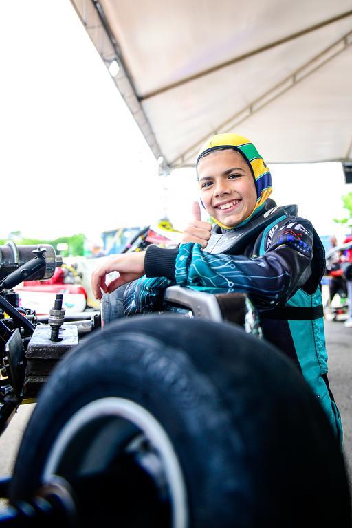 Eliabe Mastella abriu o ano com atuações de destaque na 1ª etapa da Copa São Paulo Light de Kart