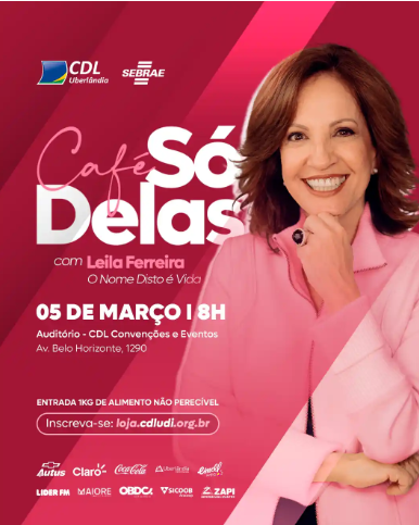 Escritora Leila Ferreira conduz reflexão sobre escolhas que dão sentido à vida no Café Só Delas