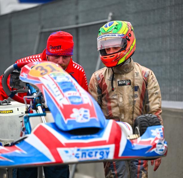 Felipe Sanches segue em Viterbo para disputa da terceira etapa da WSK Super Master Series