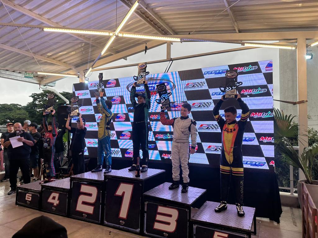 Lorenzo Kuhn estreou com pódio na Copa São Paulo Light no Kartódromo de Interlagos