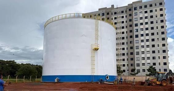 Obras do CR Grand Ville atingem cerca de 70% de execução