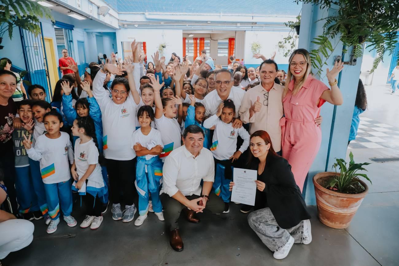 São Bernardo lança 'Viva Escola', programa para revitalização de unidades da rede municipal