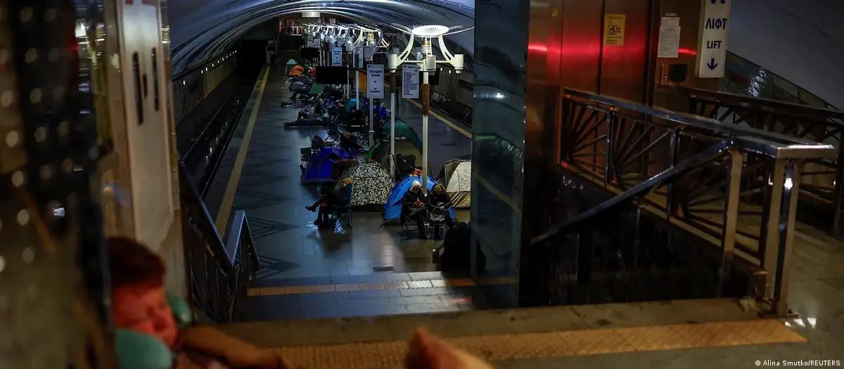 Ucrânia enfrenta apagão generalizado após bombardeios russos