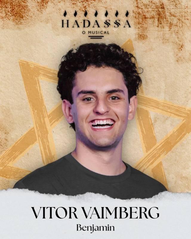 Ator Vitor Vaimberg estreia no espetáculo 