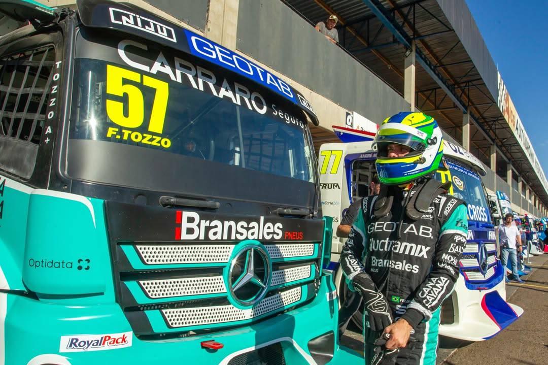 Bransales Pneus renova patrocínio ao piloto chapecoense Felipe Tozzo para a temporada 2026 da Copa Truck