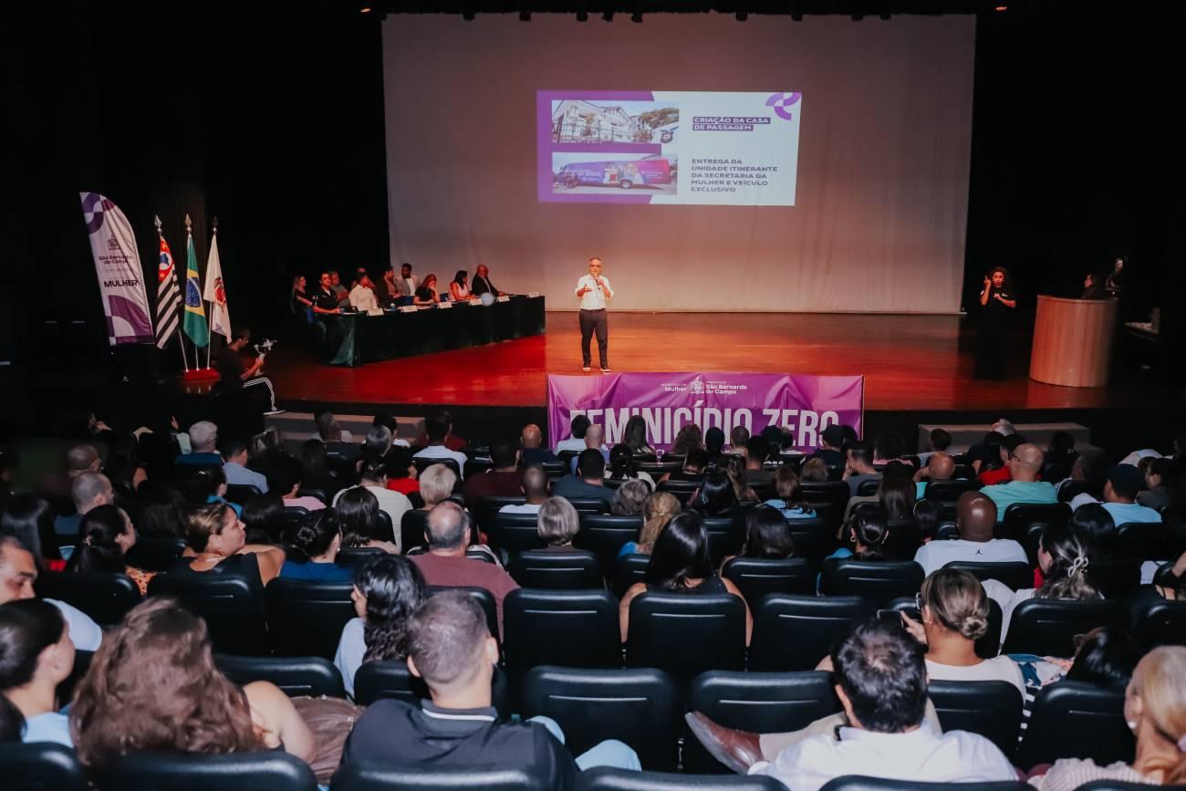 Com avanço das políticas públicas na cidade, mobilização marca encerramento do Mês da Mulher em São Bernardo