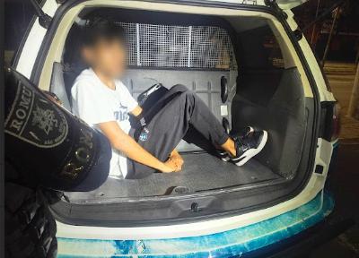 Durante Operação Dorme Bem, Romu de São Bernardo captura procurado pela Justiça no bairro dos Casa