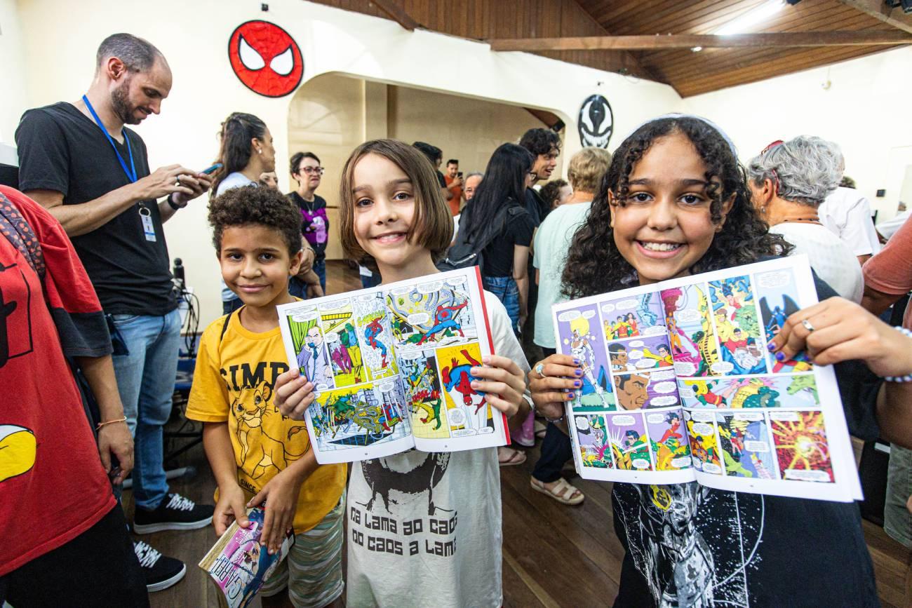 Gibiteca Municipal de São Bernardo celebra um ano de atividades em sede própria com acervo de 17 mil títulos