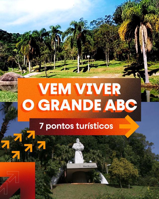 Grande ABC reúne diversidade de atrativos turísticos nas sete cidades