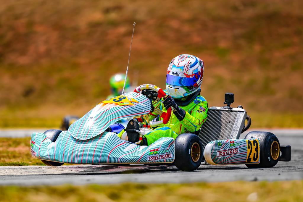 Igor Maia comemora atuações que o levaram ao pódio da OK-N Júnior na 2ª etapa da Copa São Paulo Light de Kart