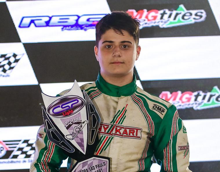 Mesmo após punição, Otto Machado reage e garante pódio na Copa São Paulo Light