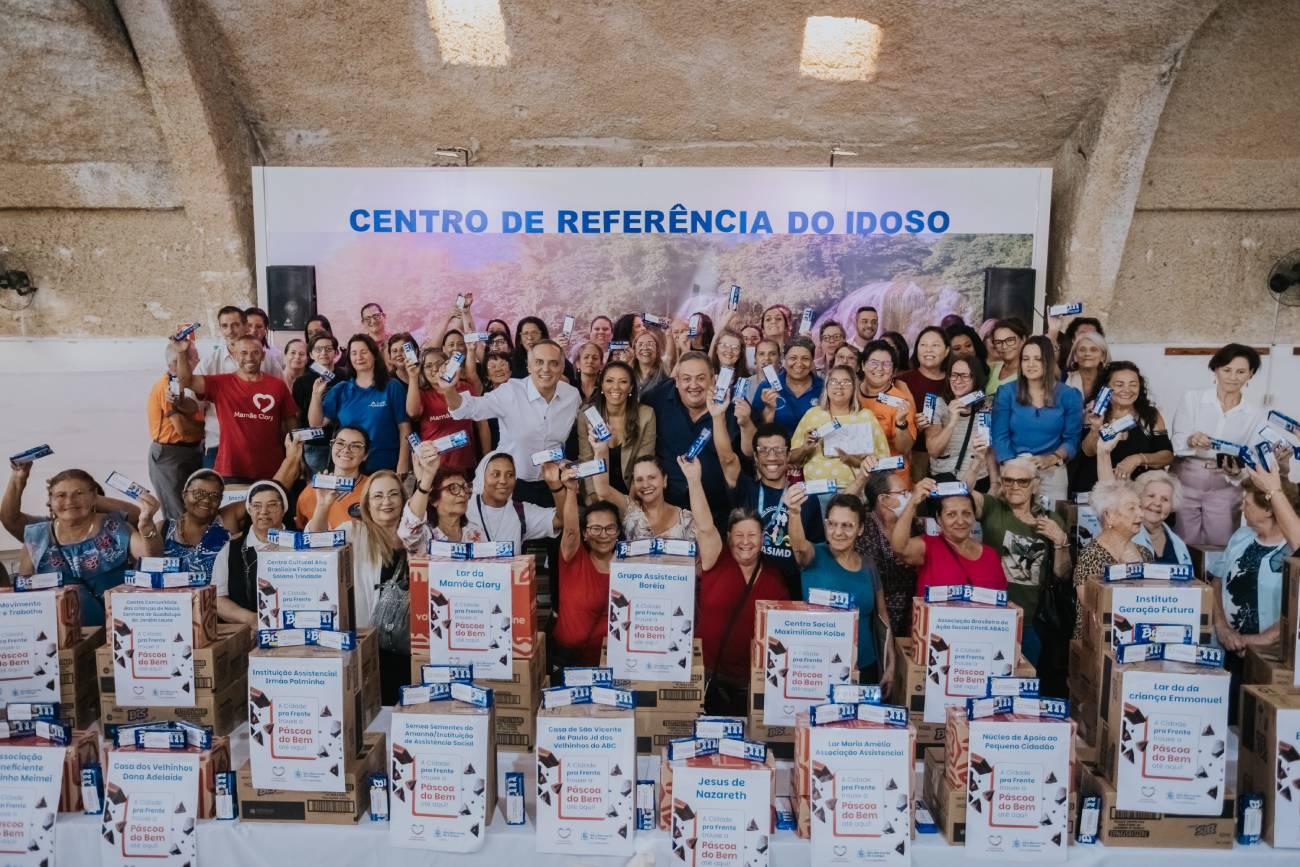 'Páscoa do Bem 2026' do Fundo Social de São Bernardo arrecada chocolates até 27 de março