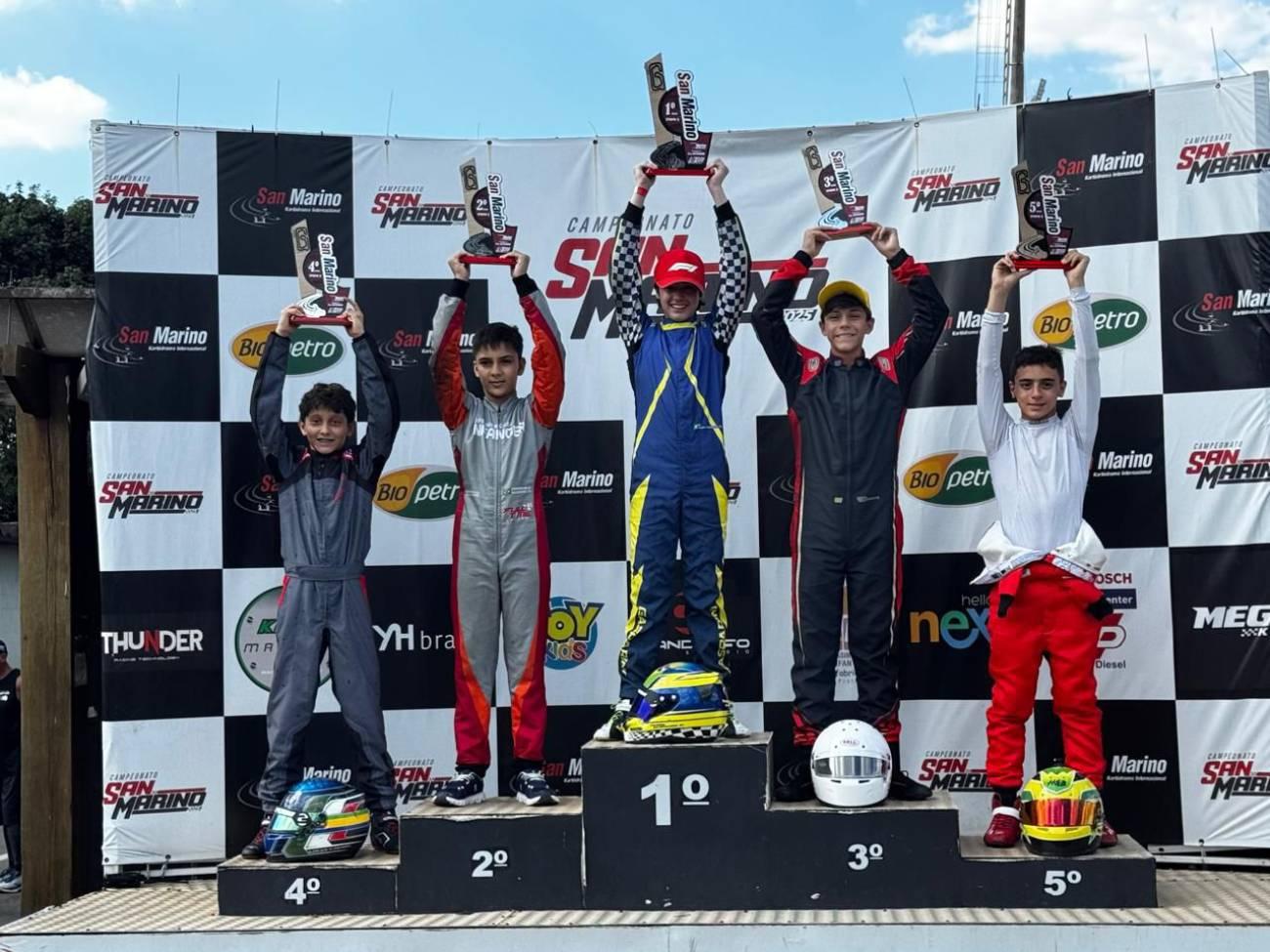 Piloto de Sumaré conquista primeira vitória no maior campeonato de kart do interior de SP