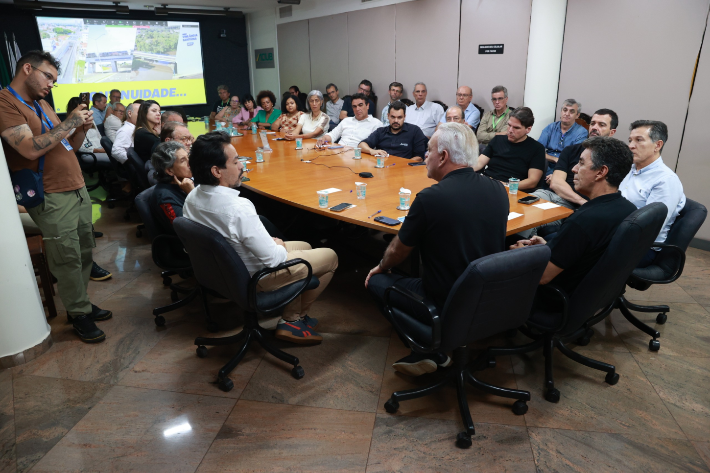 Prefeitura apresenta o programa ‘Avança Uberlândia’ para a diretoria da Aciub