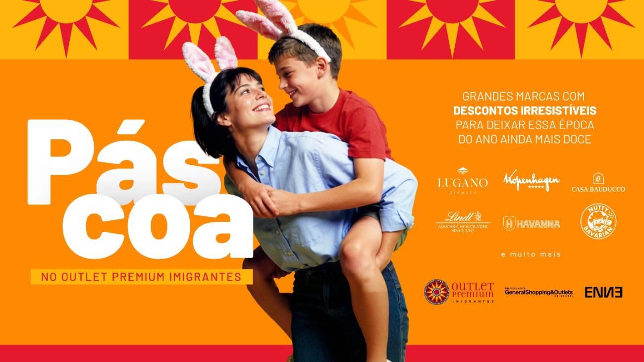 Programa de Páscoa: crianças podem montar suas próprias bags em oficina gratuita no Outlet Premium Imigrantes