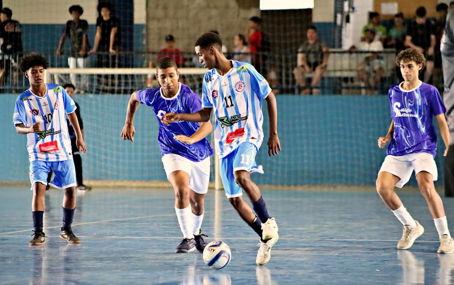 Realizada pela Prefeitura, etapa municipal do Jemg começa com a participação de 700 atletas de 20 escolas