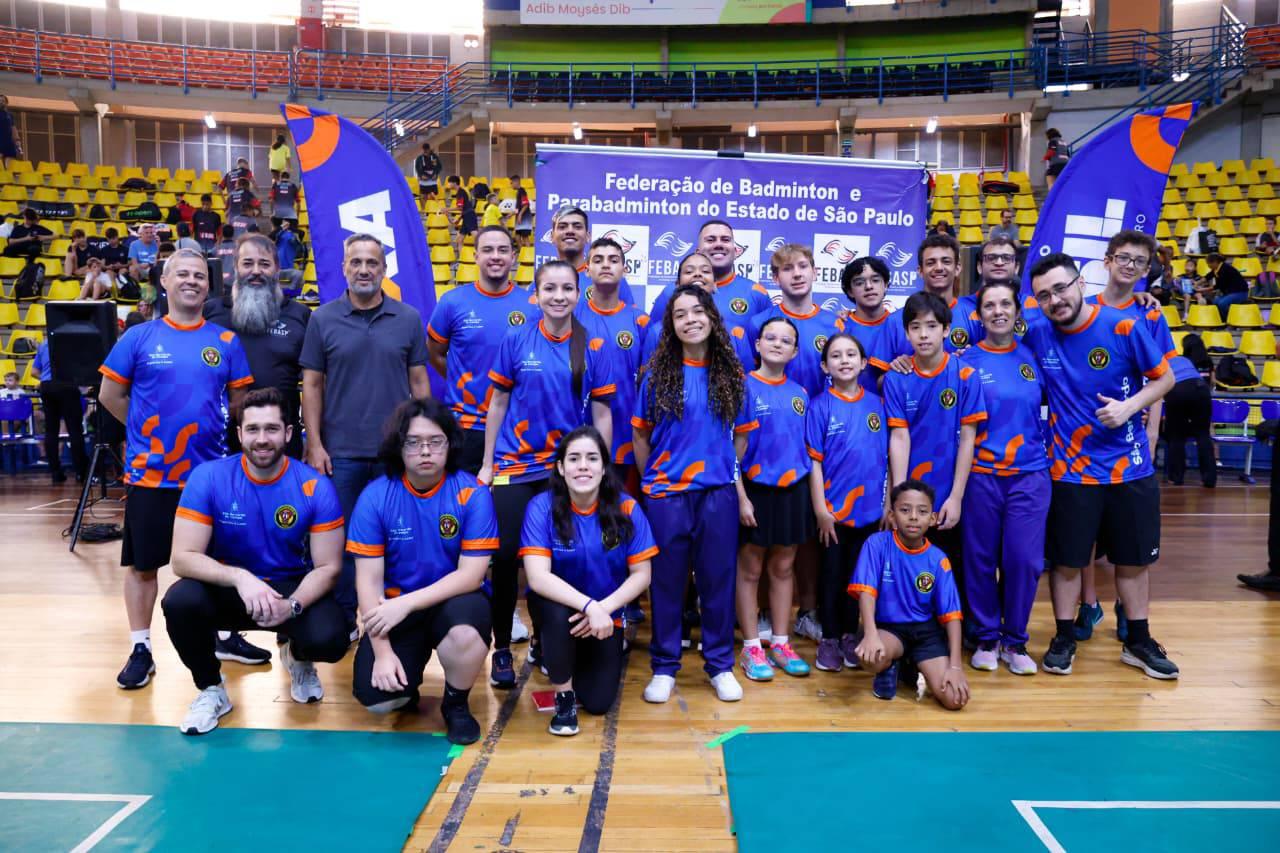 São Bernardo conquista 24 medalhas na 1ª etapa do Paulista de Badminton e Parabadminton