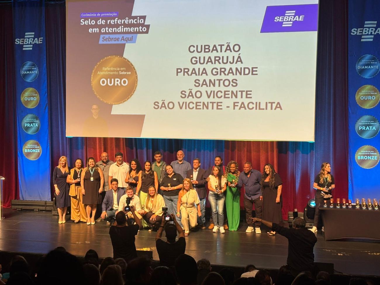 Sete unidades Sebrae Aqui da Baixada Santista recebem Selo de Referência em Atendimento