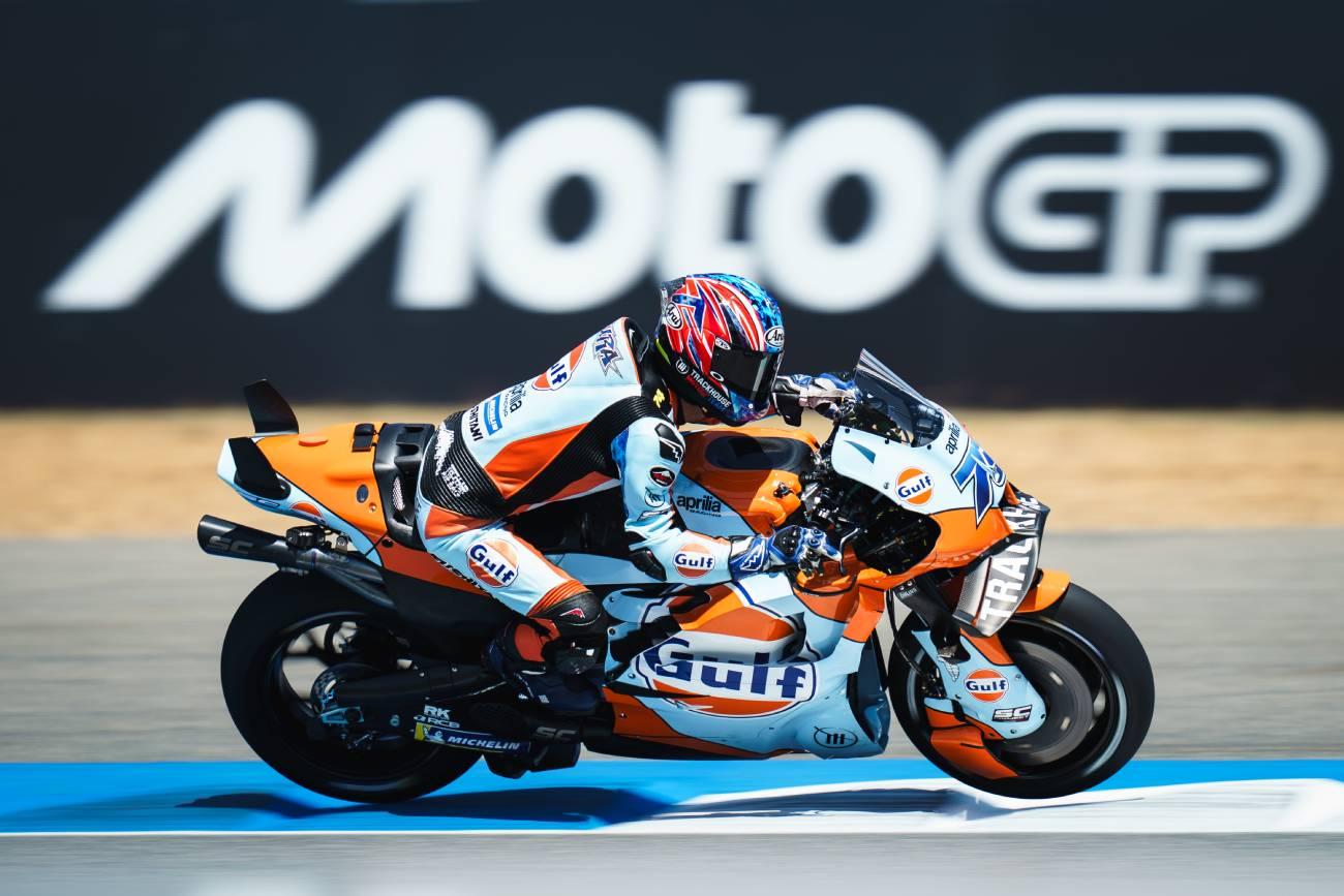 Volta da MotoGP ao Brasil após 22 anos terá motos da Trackhouse com pintura da Gulf