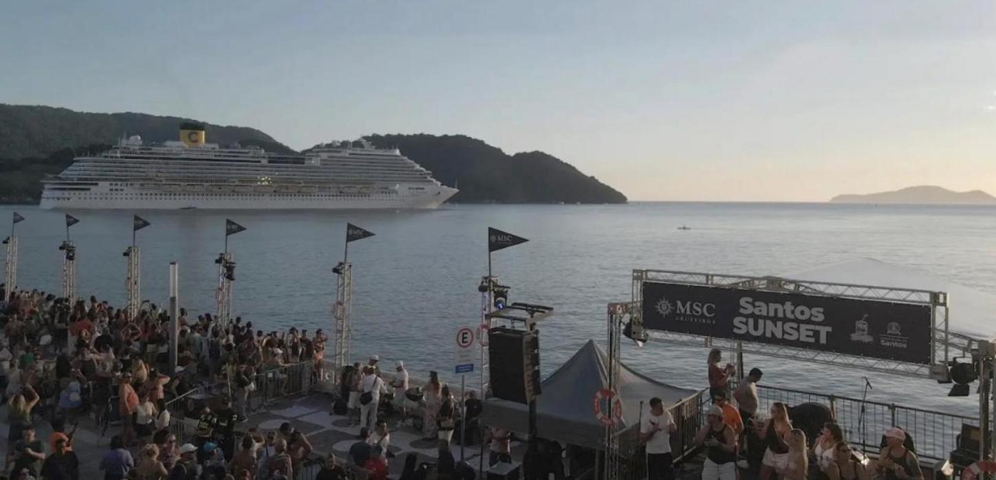 Acabou! 6º Santos Sunset encerra eventos da temporada de cruzeiros