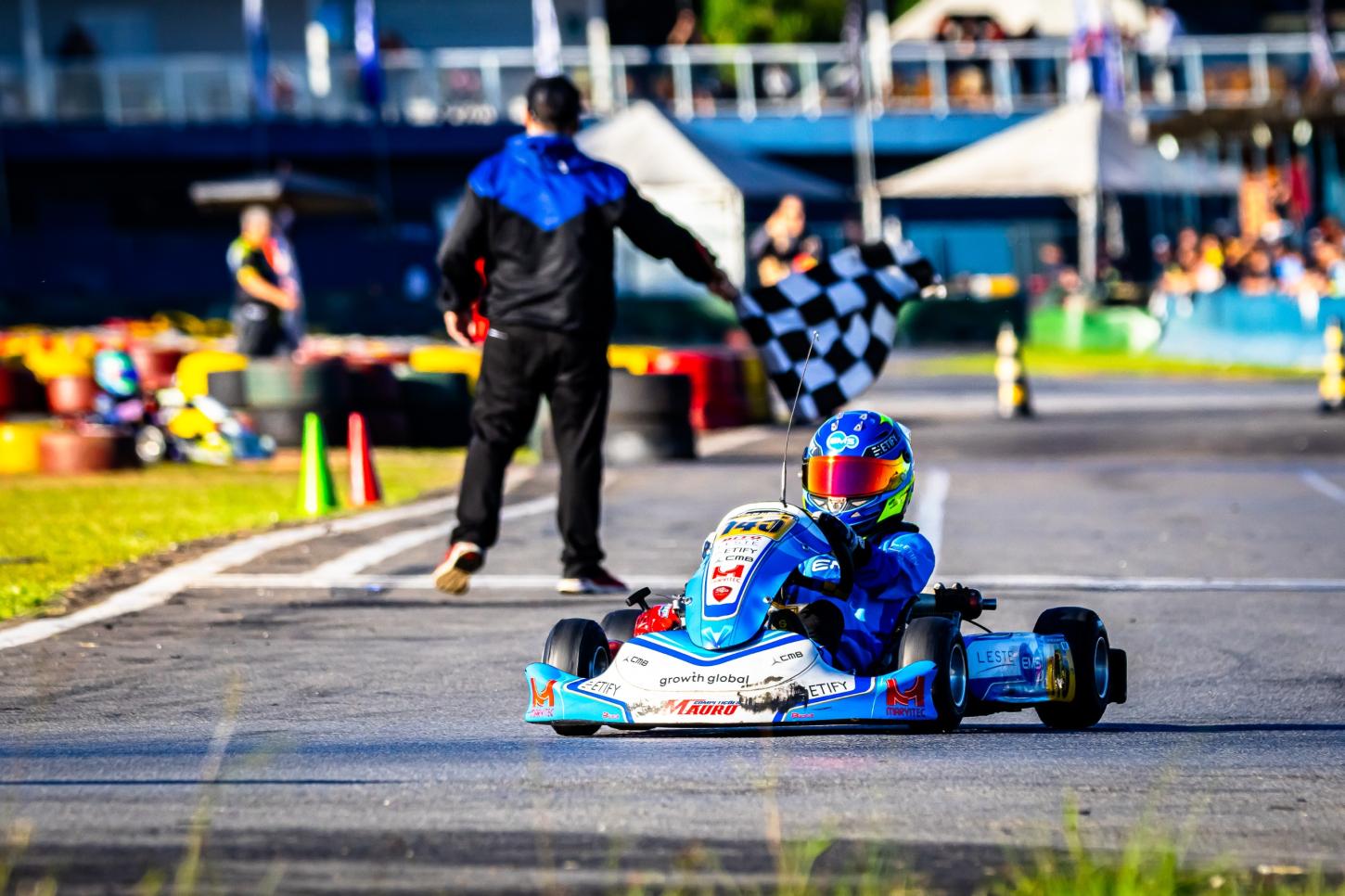 Carlinhos Renaux conquista Top 4 na terceira etapa da Copa SP Light de Kart em Interlagos